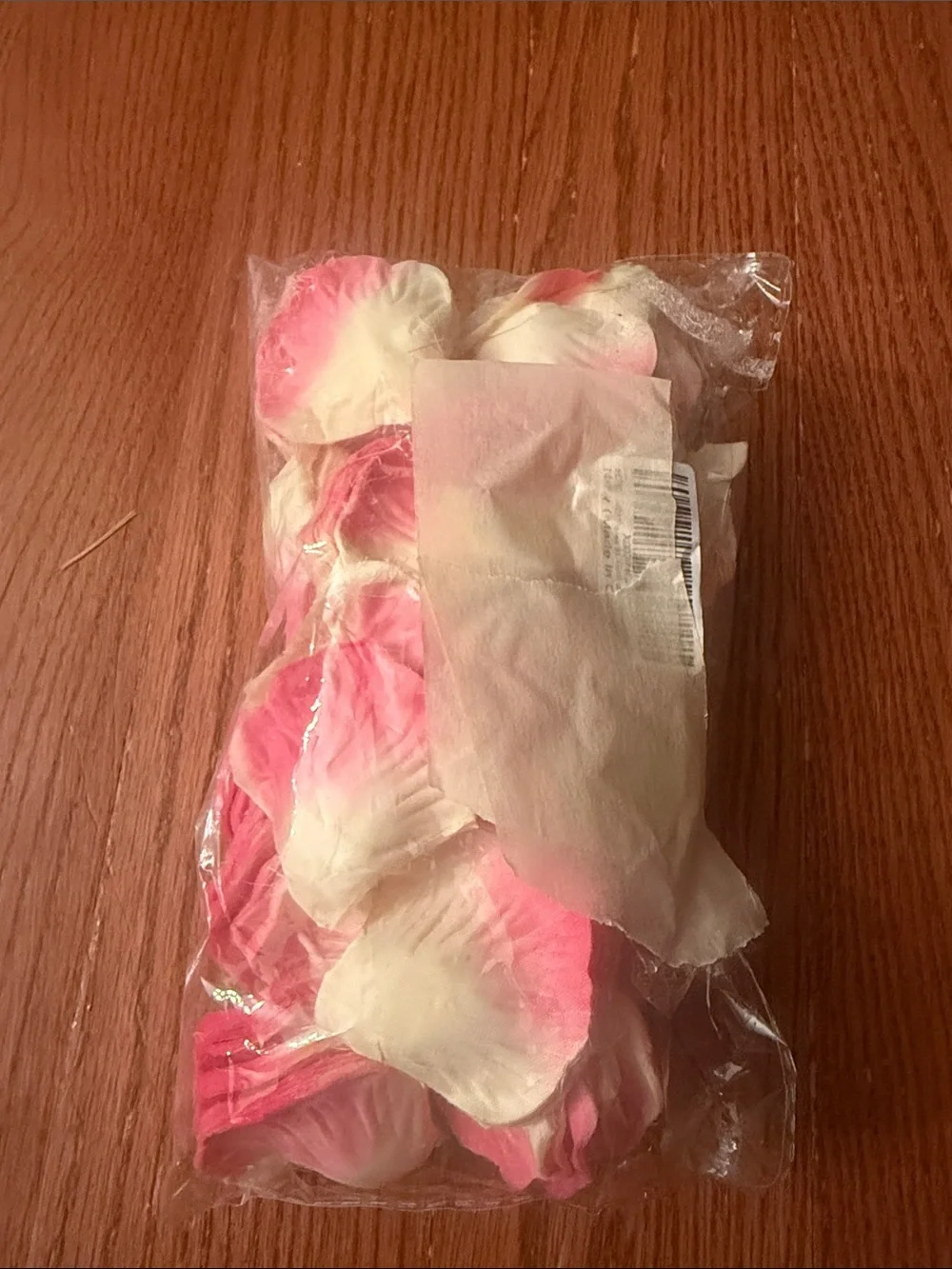 Pink and Cream Rose Petal Confetti Pack